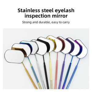 Kit de Espejo de Maquillaje Profesional con Iluminación LED, Espejo Cosmético de Acero Inoxidable para Extensión de Pestañas, Equipo de Salón de Belleza - Product Image 3