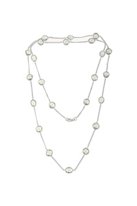 Collar de Amatista Verde en Plata de Ley 92.5 KLSS-40191 - Product Image 3