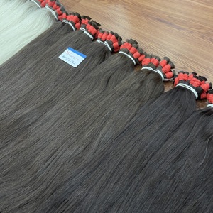 Cheveux naturels raides de toutes les couleurs, extensions de cheveux humains vietnamiens, longueurs complètes, en stock maintenant - Meilleures ventes - Product Image 4
