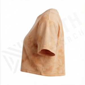 Customized Color Plus Size Ladies Crop Top Oversize Long Sleeve T-Shirt Women <b>Blouse</b> Casual Street Style Clothing Wear - Product Image 3