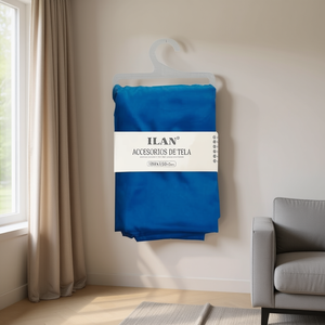 Tela Liscia Ilan 100x150 Cm Blu per Decorazione Casa - Product Image 2