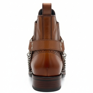 Chaussures en cuir respirantes confortables antidérapantes style marche décontracté pour hommes 2026 – Chaussures pour hommes faites à la main - Product Image 5