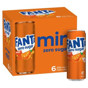 Fanta Orange <b>Soft</b> <b>Drink</b> 250ml Aluminum Can Refreshing Carbonated Beverage Bulk Supply OEM Wholesale Beverage <b>Drinks</b> Germany - Product Image 2