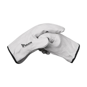 Gants de soudage en cuir de mouton véritable, anti-chaleur, haute qualité, personnalisables, pour travaux extérieurs, jardinage, conduite - Product Image 2