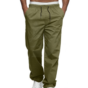 Nuevo Diseño Pantalones Chinos Clásicos para Hombre, Corte Recto, Ligeros, Transpirables, Ecológicos, Mezcla de Algodón Premium, Elegantes para Oficina - Product Image 2