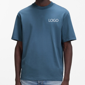 Oversized Fit Men T Shirt Contemporary Casual Style Relaxed And Comfortable Material With Stylish Design With Custom <b>Logo</b> Design - Product Image 1