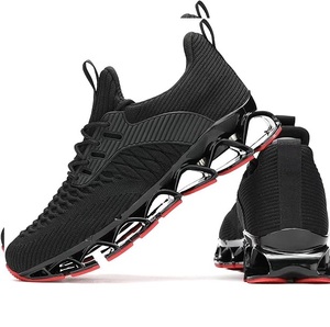 Hot Selling Cushion <b>Boots</b> Sneaker Joggers Running Walking Style Fashion Trainers Shoes Breathable With Laces Up Sports Footwear - Product Image 6