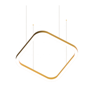 <span class=keywords><strong>Luminaire</strong></span> à <span class=keywords><strong>suspension</strong></span> LED commercial pour plafond de lustre en aluminium rectangulaire de cuisine intérieure; pour salon - Product Image 1