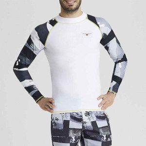 Latest Gym Fitness Clothing New Arrival <b>Men</b> <b>Rash</b> <b>Guard</b> Cheap Price Custom Design <b>Rash</b> <b>Guard</b> For <b>Men</b> - Product Image 3