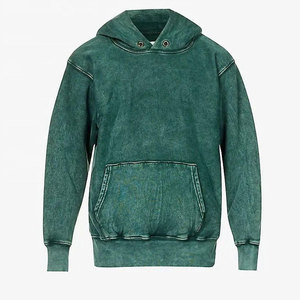 Sudadera con Capucha Oversize de Algodón Grueso con Estampado de Estrellas Better Days para Hombre, Estilo Urbano, Negra, de Felpa Francesa - Product Image 4