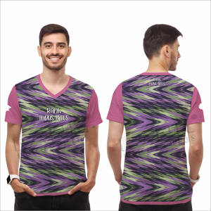 ผู้ผลิตเสื้อยืดมืออาชีพสำหรับผู้ชาย เสื้อยืดขายดีที่สุด ผ้าฝ้าย 100% เสื้อยืดผู้ชายแบบใหม่ พิมพ์ลาย ทรงหลวม - Product Image 3
