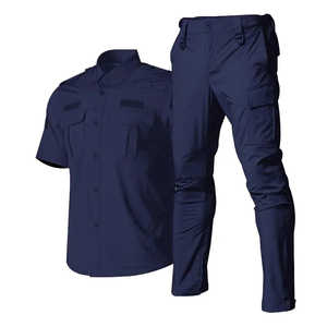 Wholesale Tactical <b>Guard</b> Clothing Breathable XL Size Hunting Shirt Set Tactics Suit <b>Guard</b> <b>Uniforms</b> Shirts - Product Image 5