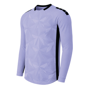 เสื้อผู้ชายไซส์ใหญ่ น้ำหนักเบา โพลีเอสเตอร์ 100% เสื้อผู้รักษาประตู แห้งเร็ว ระบายเหงื่อได้ดี ใส่สบาย แขนยาว - Product Image 1