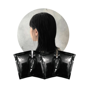 Tinte para el cabello de Henna negro a base de hierbas indias, Color negro suave, 100 por ciento, tinte de Henna Natural sin químicos para una coloración segura del cabello - Product Image 3