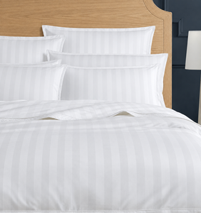 Parure de lit d'hôtel en coton 4 pièces, housse de couette, taies d'oreiller, drap-housse, 400 fils/cm², respirante, style moderne, vente en gros - Product Image 6