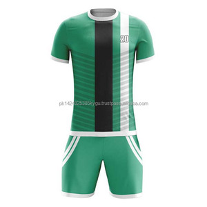 Conjuntos de Ropa Deportiva de Fútbol de Secado Rápido Estampados de Alta Calidad, Último Estilo, Camisetas de Fútbol para Adultos, Nombre del Equipo, Número, Colores Personalizados - Product Image 4