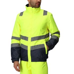 Veste de sécurité réfléchissante haute visibilité pour hommes, vêtements de travail industriels, imperméable, OEM, usine pour hommes - Product Image 1