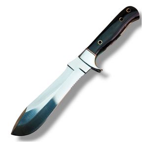 Cuchillos Bowie para Exteriores, Diseño de Hoja Fija Resistente, con Mango Cómodo, Filo de Corte Afilado y Construcción Confiable para Campamento - Product Image 1