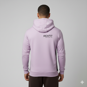 Nouveaux sweats à capuche pour hommes grandes tailles avec faible MOQ, 100 % coton, respirants et légers, teints unis - Product Image 5