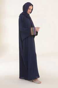 Nouvelle Abaya Imprimée 2026, Ensemble Deux Pièces Élégant Grande Taille avec Jupe Longue et Hijab, Manteau Abaya Musulman pour Femme - Product Image 2