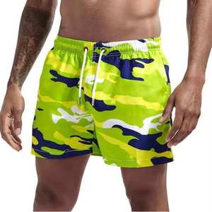 Shorts cargo mi-longs pour hommes grande taille, design camouflage, personnalisés OEM, style streetwear, fabricant pakistanais, sublimation, été, polyester, élastique - Product Image 3