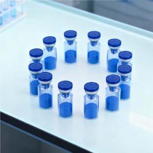 Poudre bleue pure GHK Cu Peptide en flacons pour usage en salon de beauté, remodelage corporel, raffermissement, anti-âge, expédition sécurisée, livraison rapide - Product Image 4