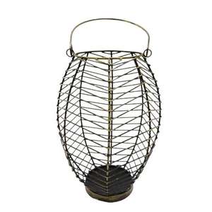 Farol de estilo premium con acabado plateado para el hogar, villas, iluminación de suelo y mesa, uso decorativo, farol de metal. - Product Image 6