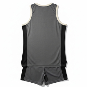Custom Sublimation Basketball Uniform Set Breathable Mesh Quick Dry Team Jersey <b>Shorts</b> Wholesale Men Training Sportswear - Product Image 2