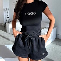 Meilleurs matériaux, impression personnalisée, ensembles courts pour femmes les plus vendus, style tendance