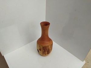 Maceta de Madera de Alta Calidad para Decoración de Escritorio de Oficina, Venta al por Mayor de Fábrica, Florero de Madera de Color Natural para Decoración del Hogar - Product Image 6