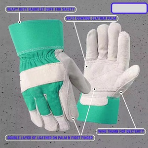 Guantes de Trabajo de Alta Demanda, Mejor Edición, Tendencia de Moda, Cuero Duradero Antideslizante, Color Personalizado, Hechos en Pakistán a Precio Económico - Product Image 6