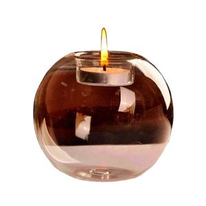 Portavelas de cristal clásico, portavelas de luz de té en tarro de vidrio, decoración elegante para el hogar y la Oficina, recipiente de vela de moda - Product Image 1
