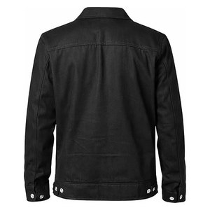 Lightweight Trucker Jean <b>Jacket</b> For Men Stylish Durable Classic Fit Men's Denim <b>Jacket</b> Casual Everyday Wear Comfortable - Product Image 3