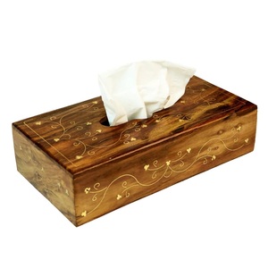 Boîte à mouchoirs en bois de qualité export pour la distribution en gros et la vente au détail - Product Image 1