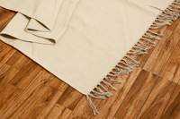 NYKO MART Handmade Cotton Area Rug Flat Weave Washable Eco-Friendly Non-Slip Bohemian Style Thin Pile Rajasthan Origin