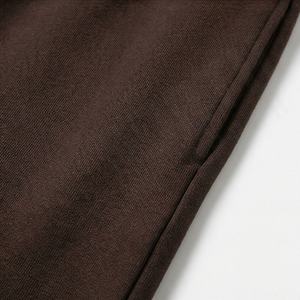 Pantalon de survêtement homme personnalisé style streetwear, en coton épais de haute qualité, délavé à l'acide, effet soleil, avec strass, bas résistant - Product Image 6