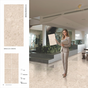 Aramani - Loseta de Porcelana Pulida Natural de 800x1600 mm, Aspecto de Mármol para Exteriores, Resistente a los Ácidos y Antideslizante - Product Image 3