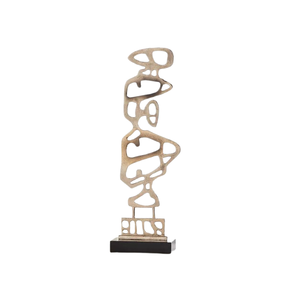 Metal Handicraft <b>Table</b> Metal Sculpture Home Decor Metal Sculptures and Decorative Objects Abstract Sculpture <b>Table</b> Object Desk - Product Image 2
