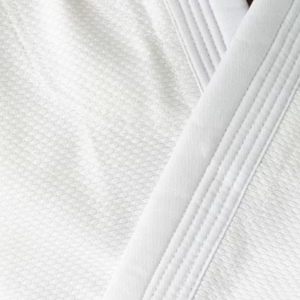 Tenue d'arts martiaux Askar Judi Gi en coton, durable, unisexe, blanche - Product Image 3