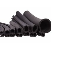 Joint d'étanchéité de porte de voiture Xinhong sur mesure avec bulbe latéral, profilé en U EPDM composite triple, bande d'étanchéité anti-poussière XHQC-EPDM