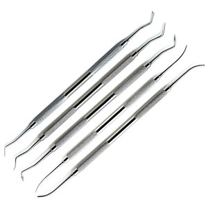Ensemble d'instruments de cire dentaire 5 pièces en acier inoxydable allemand |   Instruments de précision professionnels pour le modelage et la sculpture - Product Image 2