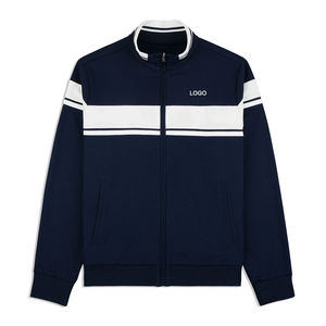 Fabricante de Chaquetas Deportivas al por Mayor |   Chaquetas Deportivas OEM al por Mayor, Chaqueta para Correr Impermeable con Cuello Alto para Invierno - Product Image 1