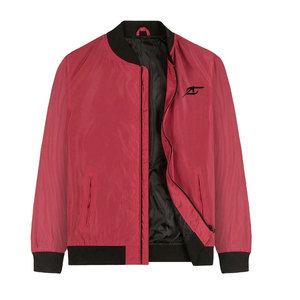 Chaqueta Bomber de Invierno para Hombre, Ligera, Ecológica, Transpirable, Casual, Moderna, Cómoda, con Cierre Frontal, para Exteriores - Product Image 1