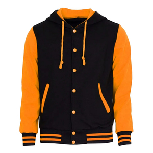 Wholesale Fashion Custom Embroidery Varsity Baseball jacket for <b>men</b> Letter Front Winter High Quality <b>men's</b> jackets - Product Image 6