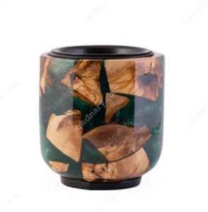 Quemador de Incienso Más Popular, Nuevo Diseño, Quemador de Incienso de Resina y Madera, Quemador de Incienso Bakhoor Personalizado de Moda, Uso Regular - Product Image 1