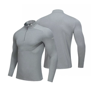 Custom Compression Fitness T Shirt Manufacturer Gym Activewear Moisture Wicking <b>Polyester</b> Spandex Screen Print Embroidery - Product Image 6