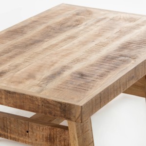 โต๊ะกาแฟไม้ vandana zenova Lyra สำหรับห้องนั่งเล่นที่ทันสมัยและการตกแต่งบ้านร่วมสมัย - Product Image 6