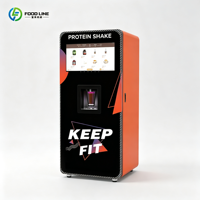 Équipement de distribution de boissons protéinées à vitesse de agitation réglable, produisant des boissons de différentes textures