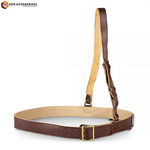 Ceinture élégante Sam Browne, accessoire en cuir personnalisé, décoration professionnelle pour vêtements, boucle durable, services OEM de qualité - Product Image 1