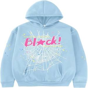 Sudadera con capucha de alta calidad 1.1 Spider Solid Lined, la mejor del mundo, con impresión digital personalizada, corte holgado, con cremallera, de tejido grueso. - Product Image 1